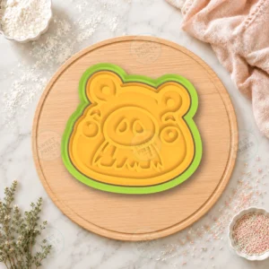 Angry Birds Black Bird Cookie Cutter & Stamp