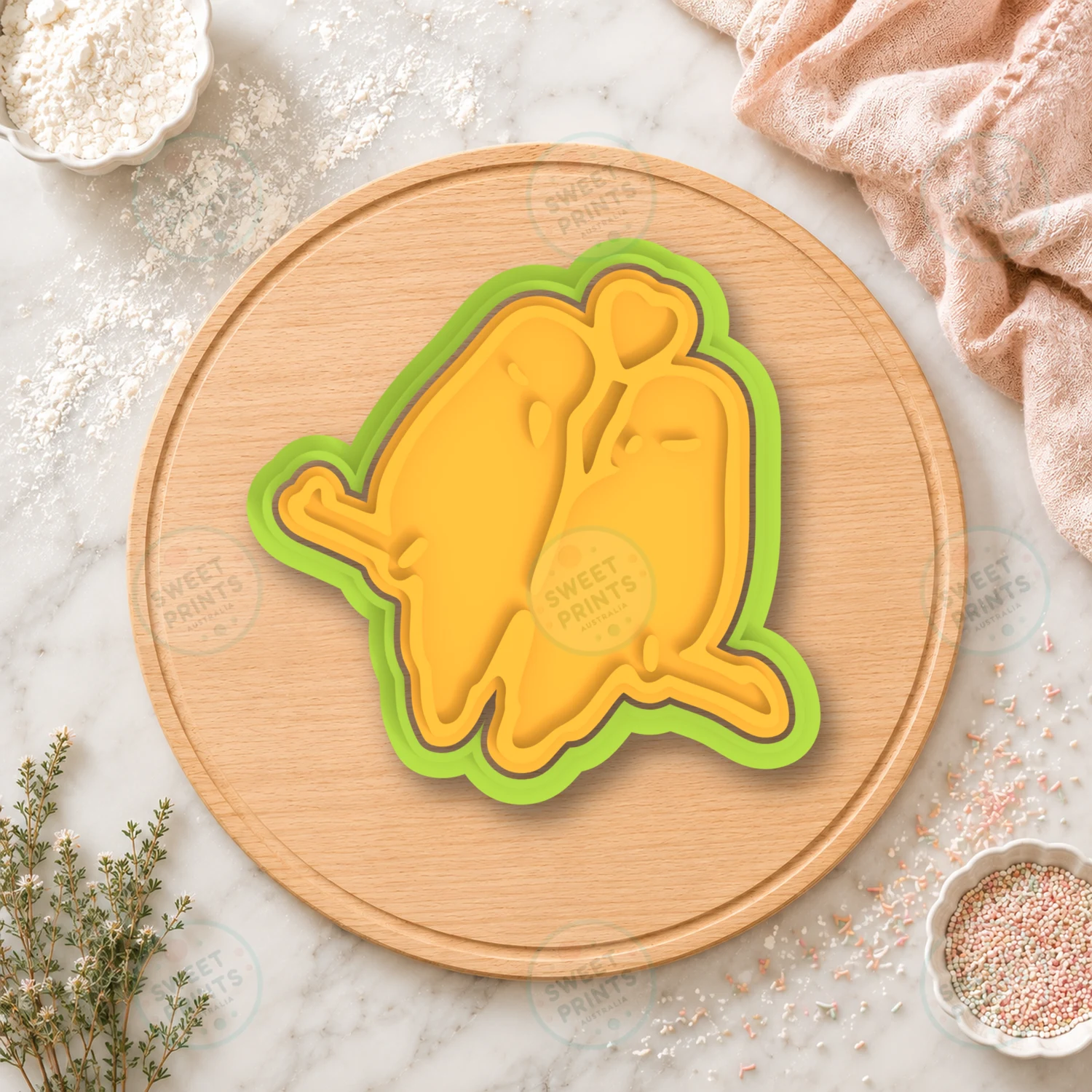 Birds Cookie Cutter & Stamp cookie cutter