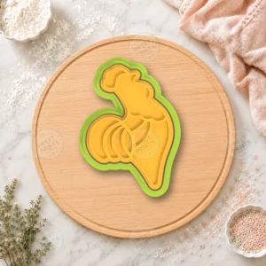 Chicken 1 Cookie Cutter & Stamp