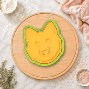 Dog Face 1 Cookie Cutter & Stamp