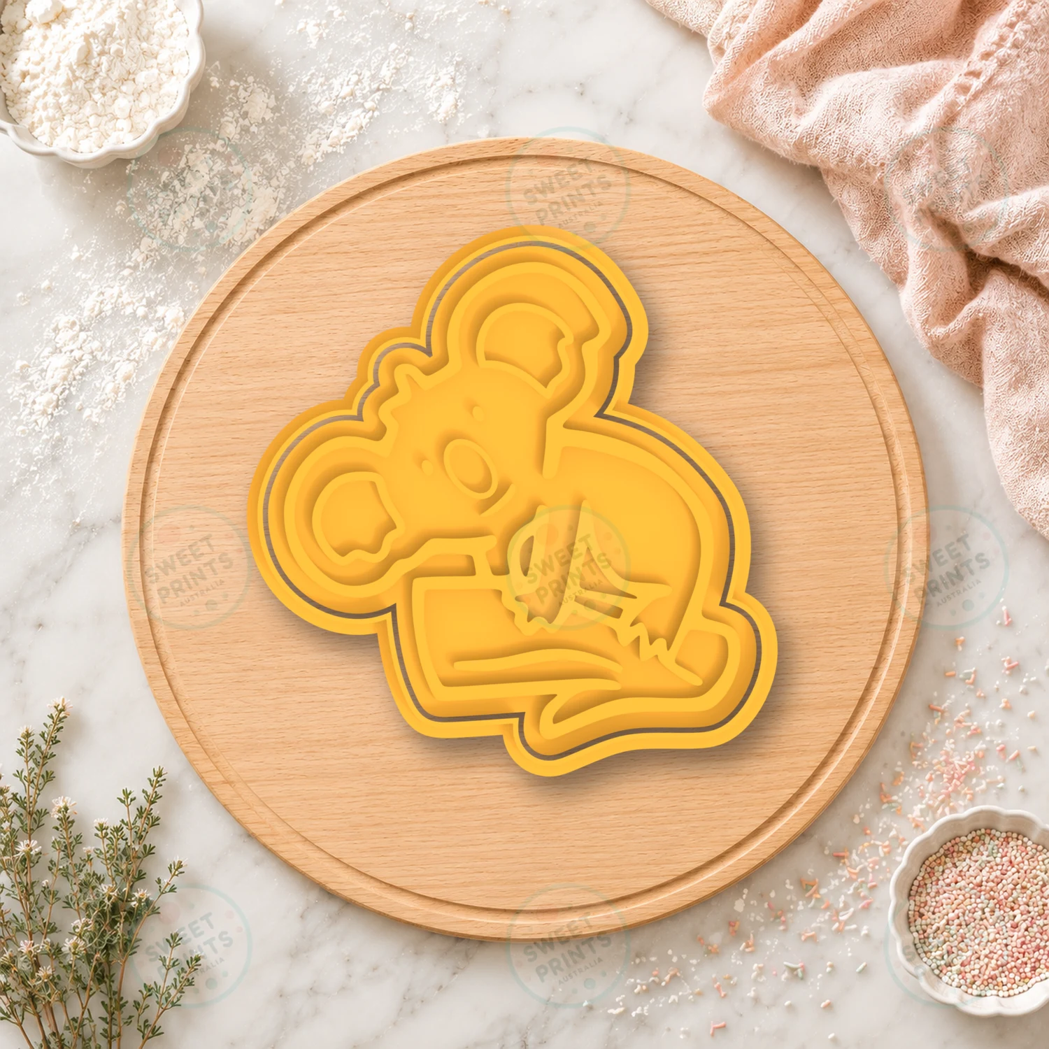 Koala Cookie Stamp cookie cutter
