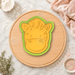 Zebra 1 Cookie Cutter & Stamp