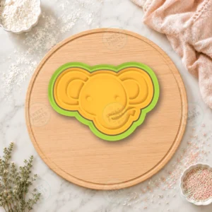 Elephant 1 Cookie Cutter & Stamp