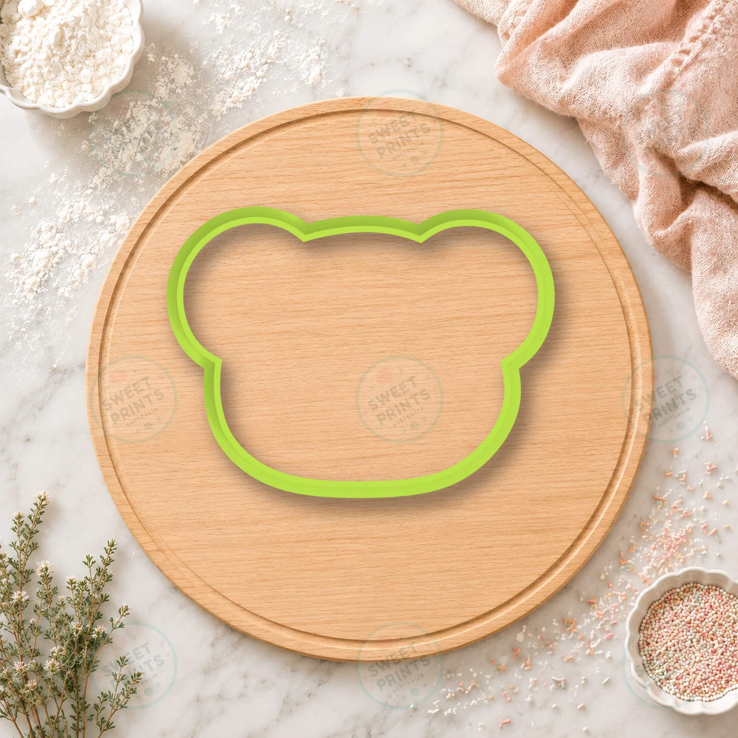 Bear Head Cookie Cutter cookie cutter