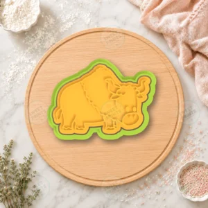 Buffalo Cookie Cutter & Stamp