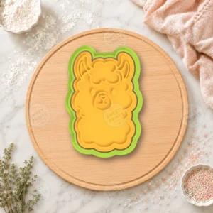 Llama 2 Cookie Cutter & Stamp