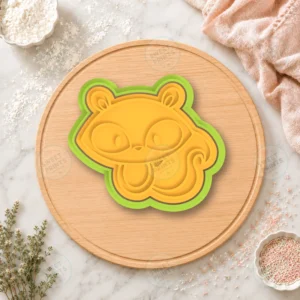 Squirrel 2 Cookie Cutter & Stamp