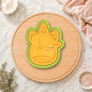 Unicorn 1 Cookie Cutter & Stamp