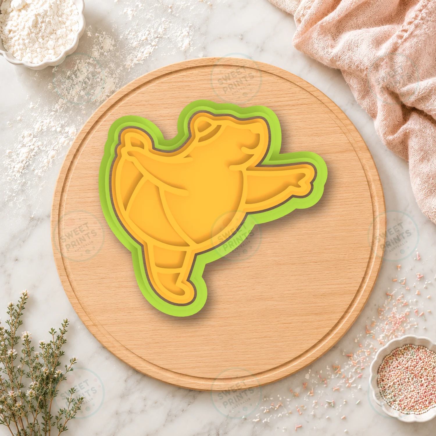 Bird Flying Cookie Cutter & Stamp cookie cutter