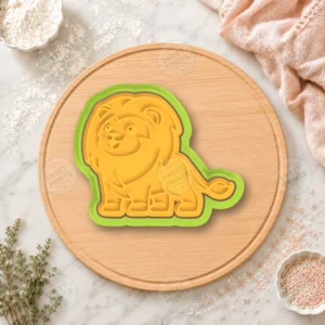 Lion Standing Cookie Cutter & Stamp