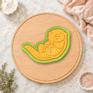 Otter Cookie Cutter & Stamp