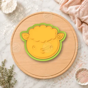 Sheep Face 1 Cookie Cutter & Stamp