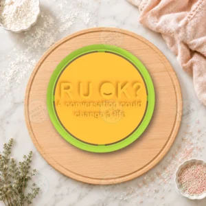Are You Ok Piccolo Cookie Cutter & Stamp