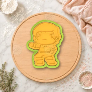 Prince Eric Cookie Cutter & Stamp