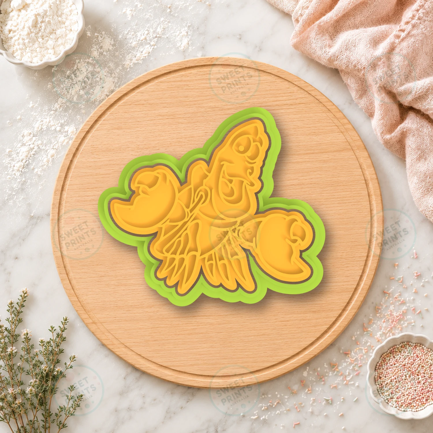 Sebastian 2 Cookie Cutter & Stamp cookie cutter