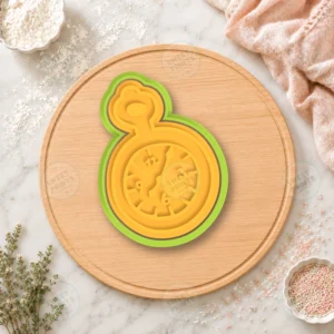 Clock 1 Cookie Cutter & Stamp