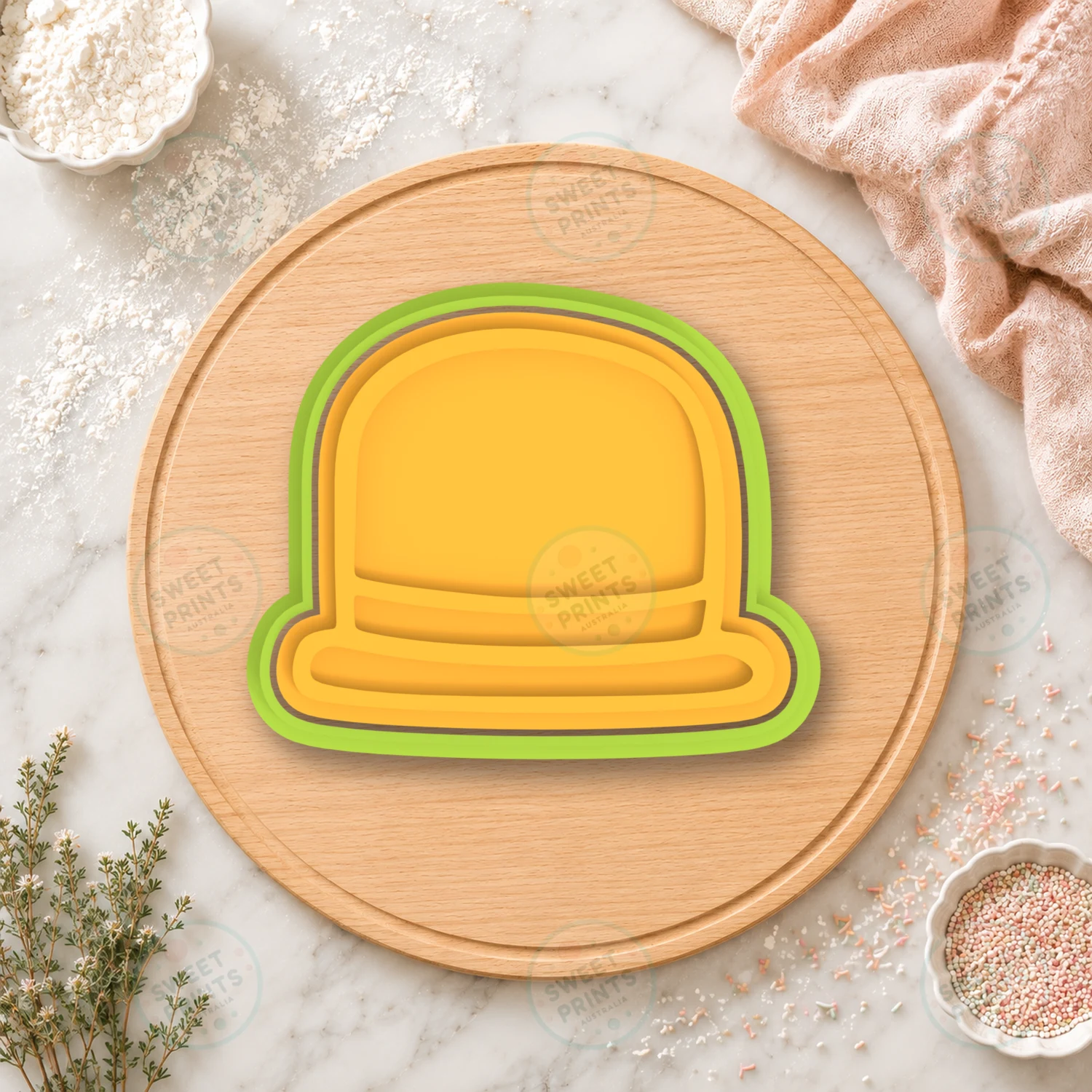Top Hat Cookie Cutter & Stamp cookie cutter
