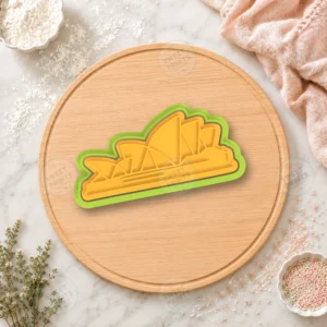 Sydney Opera House Cookie Cutter & Stamp