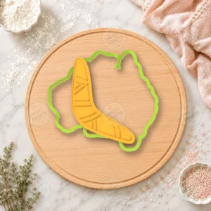 Kangaroo Cookie Cutter & Stamp