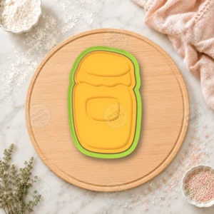 Autumn Honey Jar Cookie Cutter & Stamp
