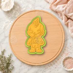Avengers Captain Marvel Cookie Cutter & Stamp