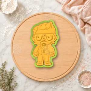 Avengers Tony Stark Cookie Cutter & Stamp