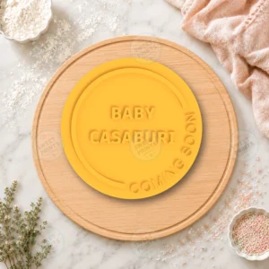 Baby Casaburi Coming Soon Cookie Stamp