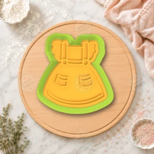 Baby Dungaree Dress Cookie Cutter & Stamp