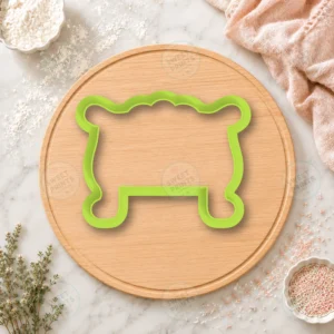 Baby Cot Crib Cookie Cutter