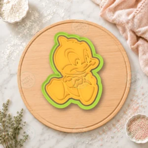 Baby Daffy Duck Cookie Cutter & Stamp