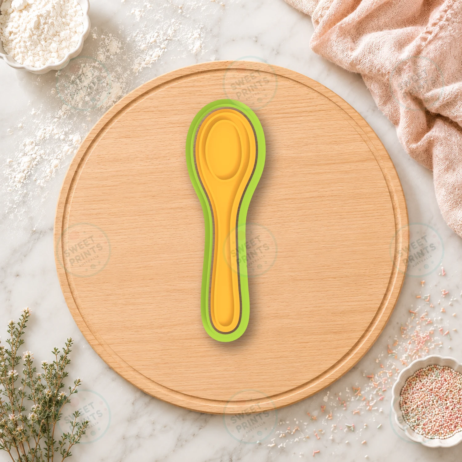 Whisk Cookie Cutter & Stamp cookie cutter