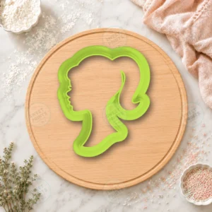 Barbie Head Bigger Only Cookie Cutter
