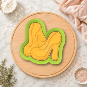 Barbie Heels Cookie Cutter & Stamp