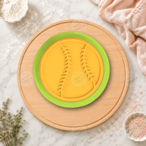 Baseball Ball Cookie Cutter & Stamp