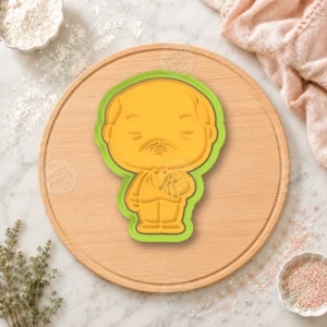 Alfred Pennyworth Cookie Cutter & Stamp