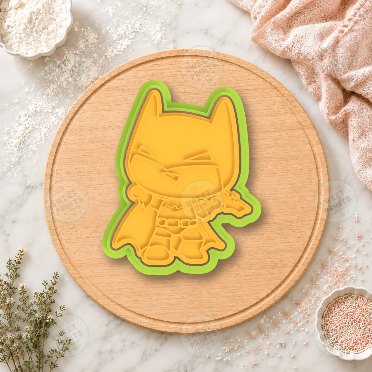 Batman Dark Knight Cookie Cutter & Stamp cookie cutter