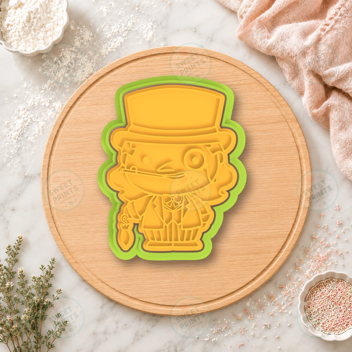 Penguin Cookie Cutter & Stamp cookie cutter