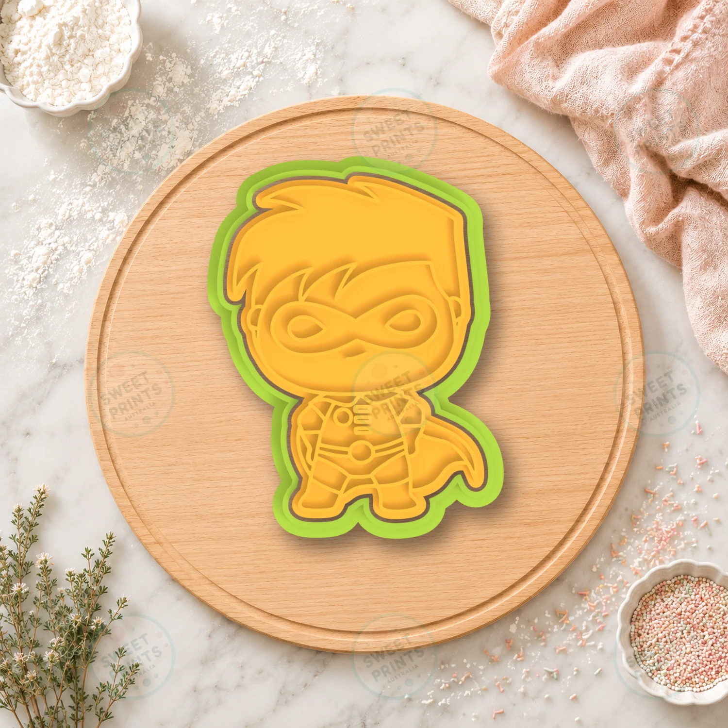 Robin Cookie Cutter & Stamp cookie cutter