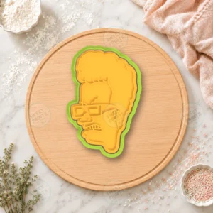 Beavis And Butthead Butt-Head Glasses Cookie Cutter & Stamp