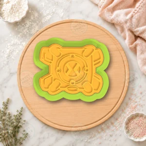 Dispositivo Ben10 Cookie Cutter & Stamp