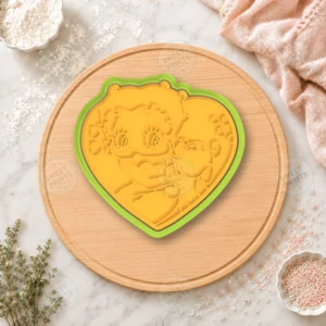 Betty Boop Heart With Pudgy Cookie Cutter & Stamp