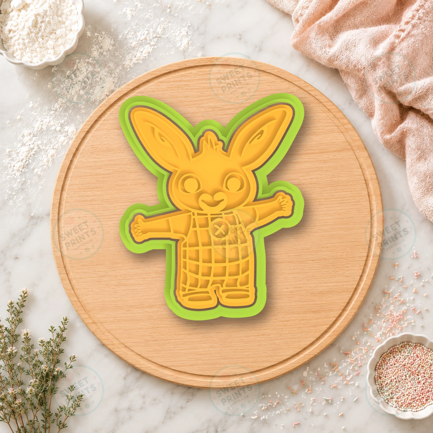 Bing Cookie Cutter & Stamp cookie cutter