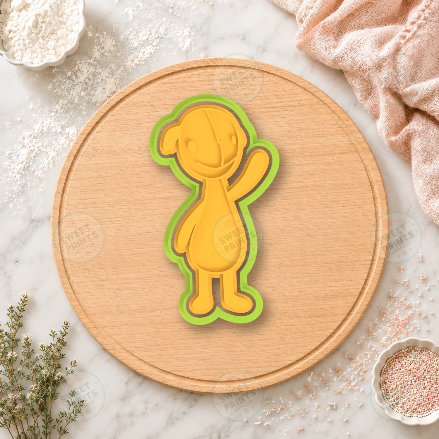Padget Cookie Cutter & Stamp cookie cutter