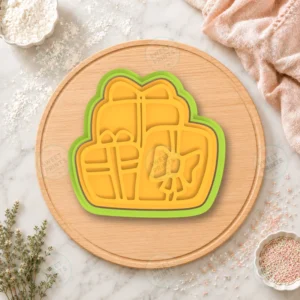 Gifts Cookie Cutter & Stamp