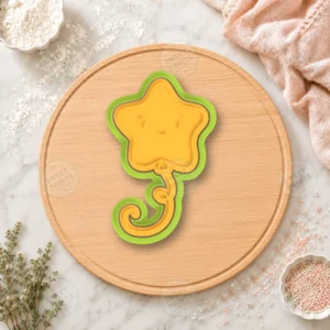 Star Balloon Cookie Cutter & Stamp