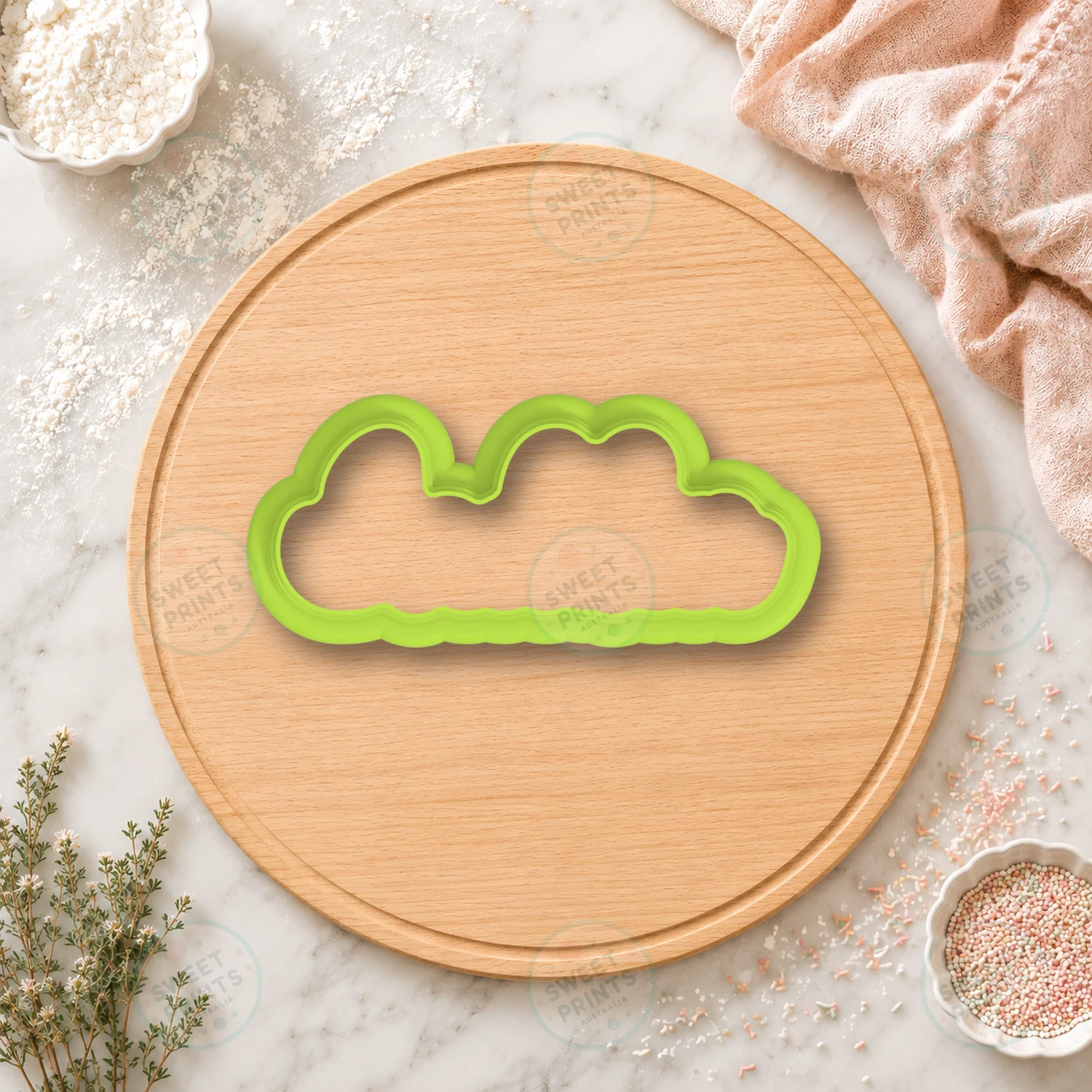 Cloud Cookie Cutter cookie cutter