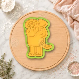 Jack Dog Character Cookie Cutter & Stamp