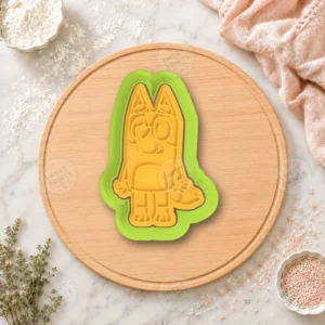 Bluey 2 Cookie Cutter & Stamp