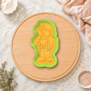 Bob Builder Tool Belt Cookie Cutter & Stamp