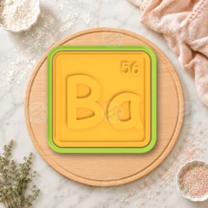 Breaking Bad Ba Element Cookie Cutter & Stamp
